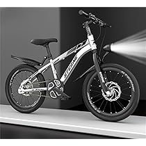 子供用 自転車 22インチ マウンテンバイク Amazon.co.jp: 20/22インチ子供用自転車、衝撃吸収機能付き21