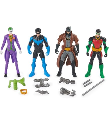 Amazon.co.jp: Spin Master バットマン DC 2022 コンバット 4インチ