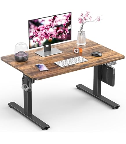 128) 昇降式デスク 高さメモリー機能 静音 収納フック付き 128) 昇降式デスク 高さメモリー機能 静音 収納フック付き 128) 昇降式