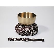 Amazon｜京仏壇いせむら さくら柄日和リンセット 国産おりんセット