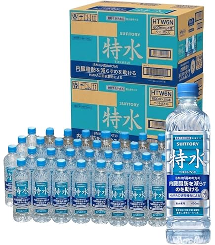 特水　サントリー　600ml24本✖️2 伊右衛門（サントリー） 特水 送料無料 サントリー 600ml×1ケース/24本