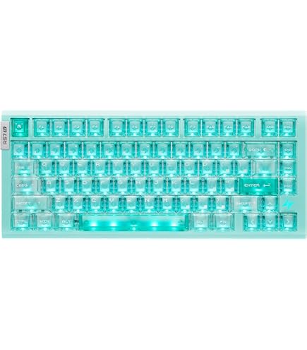 Amazon | ATK RS7 V2 Ultra 75%有線ホール効果ゲーミングキーボード