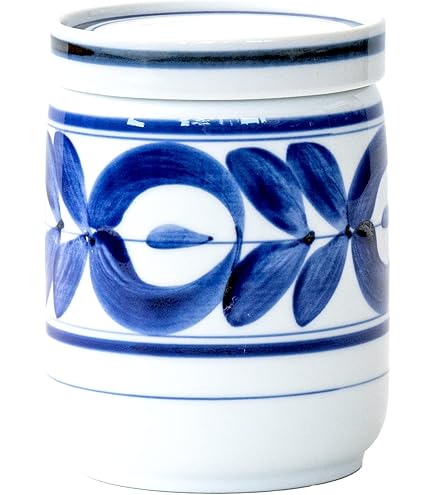 Amazon.co.jp: 深川製磁 ブルーチャイナ 蓋物 ボンボニエール 珍味入れ