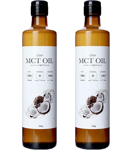 Amazon | フラット・クラフト MCTオイル 360g (3本セット) ココナッツ