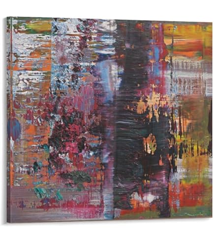 Amazon.co.jp: Gerhard Richterゲルハルト・リヒター《Abstraktes Bild