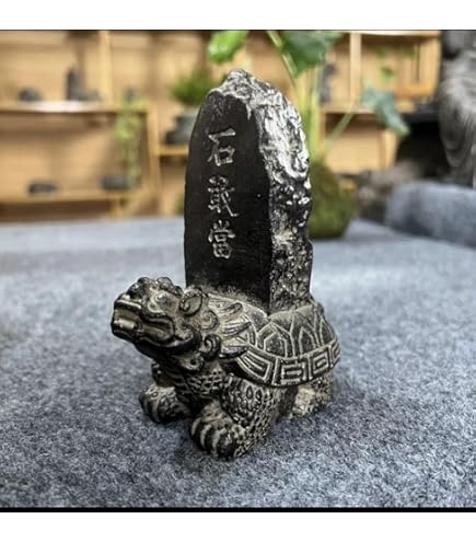 Amazon.co.jp: 石敢當 沖縄 風水 魔除け 置物 厄除け 邪気払い 御影石