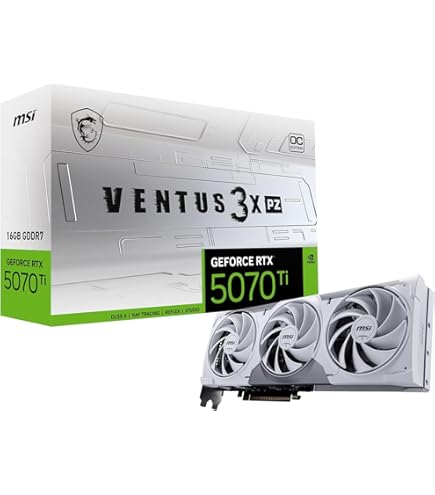 グラフィックボード・グラボ・ビデオカード MSI GeForce RTX 5070 Ti 16GB Amazon.com: MSI NVIDIA GeForce RTX 5070 Ti 16G Gaming Trio OC Plus