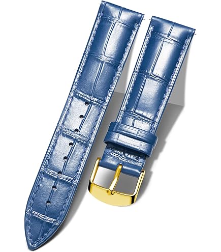 Amazon.co.jp: Mimosa Watch Band RA Shape Embossed Crocodile