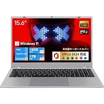 Amazon.co.jp: UOWAMOU ノートパソコン 15.6インチ 1920×1080 IPS液晶