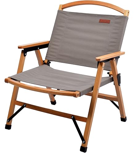 Amazon.co.jp: クラシックチェアウッドコンパクト収納容量120kg屋外