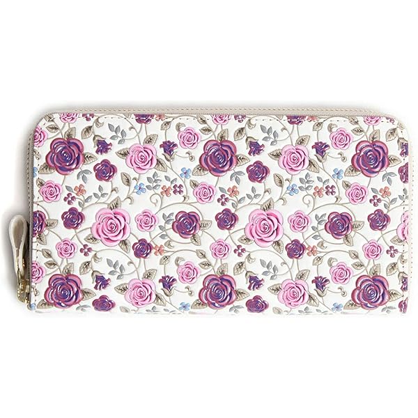 Amazon.co.jp: [浅草文庫] 八重桜 やえざくら L字ファスナー 長