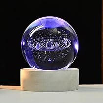水晶玉B　スフィア　宇宙　透明感　鉱物　台付き１個 Amazon.co.jp : IFOLAINA 3D 宇宙 クリスタルボール 太陽系 模型 誕生
