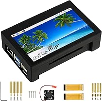 値下げ　Raspberry Pi 3 B+＆タッチディスプレイ＆ケース Amazon.co.jp: 4.3インチ DSI LCD Raspberry Pi 4B用ケース 800