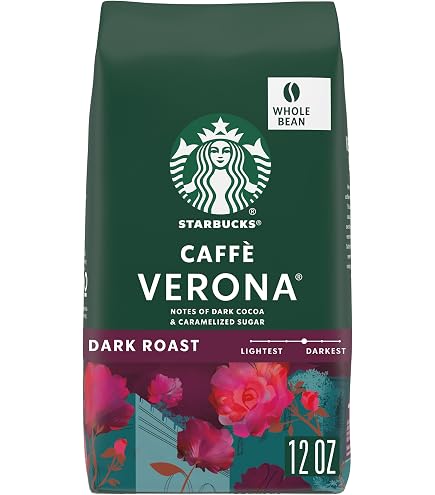 Amazon | Starbucks(スターバックス) Caffe Verona Dark Roast Whole