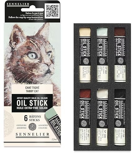 Amazon | SENNELIER ミニオイルスティックセット、ランドスケープ