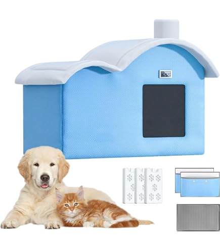Amazon | S-DEAL 冷却犬小屋、ペットエアコンハウス | 猫用クーラー