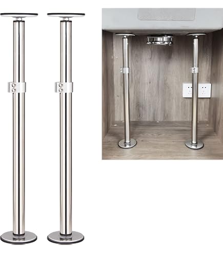 Hercules Universal Sink Harness Kit - Support System For Undermount Sinks, Works With Ceramic, Stainless Steel & Cast Iron, No Drilling Required