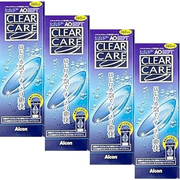 AOセプト クリアケア480ml 7本セット アルコン コンタクト洗浄液 楽天市場】【送料無料】エーオーセプト クリアケア 360ml 1本
