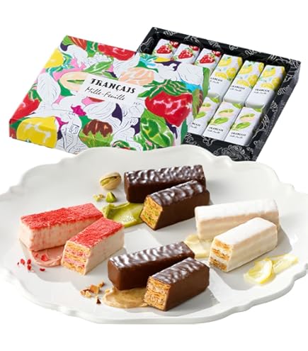 Amazon.co.jp: メリーチョコレート ギフト お菓子ミルフィーユ(和栗2