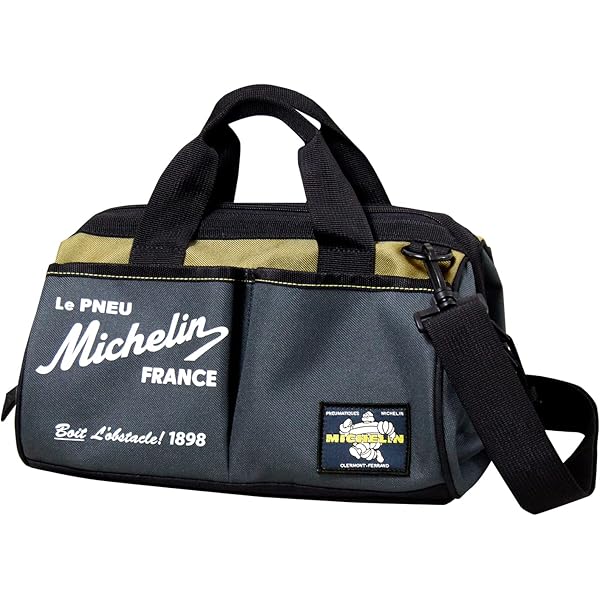 Amazon | [ミシュラン] ガーメントバッグ Tool Bag 18 cm ブルー