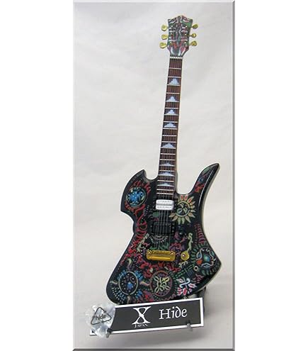 Amazon | X- Japan HIDE ギターピック付きミニチュアギター Fernandes