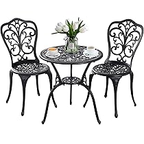 イタリア製 鋳鉄製 花模様 ガーデンテーブル 定価4万円ほど 断捨離中