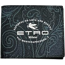 Amazon | ETRO(エトロ)二つ折り札入れ 財布 メンズ ペイズリー柄