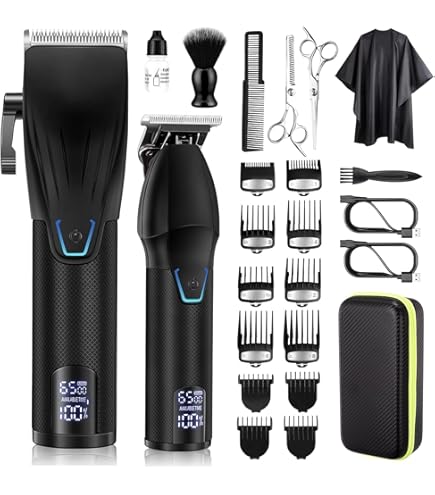 Novah® Professional Hair Clippers for Men, Professional Barber