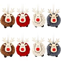 Amazon.co.jp: Neiang クリスマスツリー オーナメント トナカイ