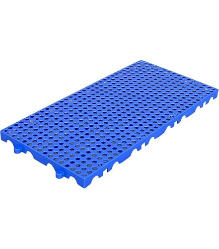 三甲 プラスチックパレット LX-1111R2-4 ブルー 重量27.7kg｜物流資材販売サイト【物流マルシェ】 ■サンコー プラスチックパレット 812138 R2-1111F-6 青〔品番:R21111F6〕【1982112:0】[送料別途見積り][法人・事業所限定][外直送][店頭受取不可]