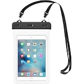 MoKo タブレット防水ケース スマホ防水ケース お風呂 iPad Mini 6/5/4 Fire HD 8/HD 8 Plus/kindle paperwhite 2021 iPhone 17系列 Galaxy S25など8.3インチ以下タブレット