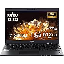 Amazon.co.jp: 富士通ノートパソコン 軽量798g lifebook U939 office