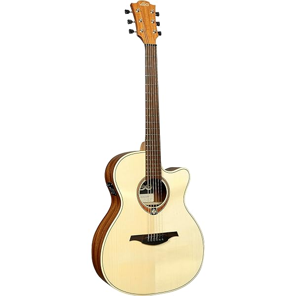 Amazon.co.jp: LAG Guitars アコースティックギター T70D ナチュラル 