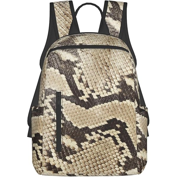 Amazon.co.jp: [HWZZ] カジュアルリュック ヘビ柄 蛇紋 動物柄 バック