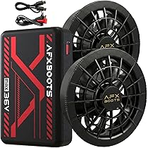 Amazon.co.jp: [AFXBoots] 36V高出力 30000mAh大容量 168L/S ファン