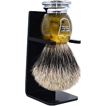 Amazon | parker (パーカー) シェービングブラシ 濃密な泡立ち (100