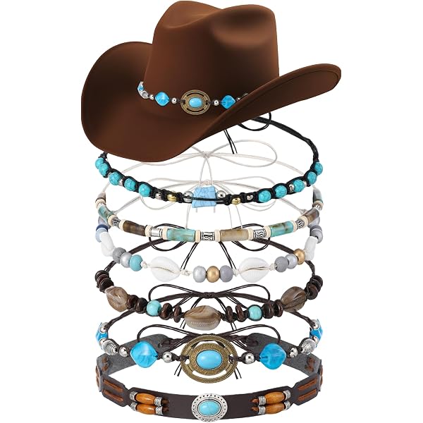 5977 3colors Rhinestone Adjustable Hat Band Velvet Adjustable Hat Band Bling Hotop 6 Pcs Bling Rhinestone Hat Band Rhinestone Cowboy Hat  main image 3