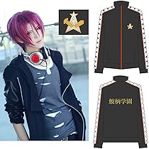 free！松岡凛/鮫柄ジャージ水着ウィッグ/コスプレ衣装コミケハロウィン/おまけ Free! フリー 鮫柄高校ジャージ水着 松岡凛 コスプレ衣装