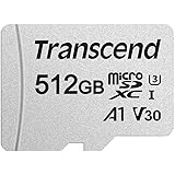 トランセンドジャパン トランセンド microSDカード 512GB UHS-I U3 V30 A1 Class10【データ復旧ソフト無償提供】Nintendo Switch 動作確認済 TS512GUSD300S-AE【Amazon.co.jp限定