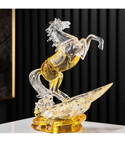 Amazon.co.jp: クリスタルオーナメント透明猿ガラス動物置物手作り