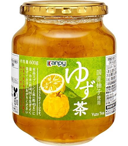 Amazon.co.jp: CAMPY 0004-0958 Yuzu Tea, 21.2 oz (600 g) x 12