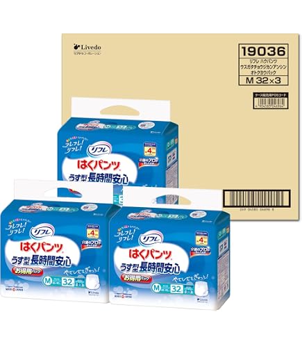 Amazon | リリーフ 【旧パッケージ】 パンツタイプ たっぷり長時間 M~L 