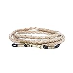 PACIFICO OPTICAL camel Braided Leather, Camel