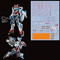 Amazon | ガンダム GQuuuuuuX シリーズ 対応 水転写式デカール 蛍光