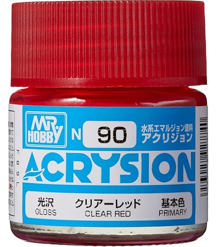 GSI Creos Acrysion Modellierfarbe – 10 Ml, N094 Glanz Klargrün, Hochdeckend & Schnell Trocknend