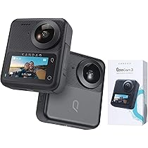 デジタルカメラ Kandao QooCam Amazon | KanDao Qoocam 3 アクションカメラ 5.7K 62MP 360度