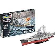 ビスマルク　ドイツ戦艦　350 完成品 Amazon | ドイツレベル(Revell) 1/350 ドイツ海軍戦艦