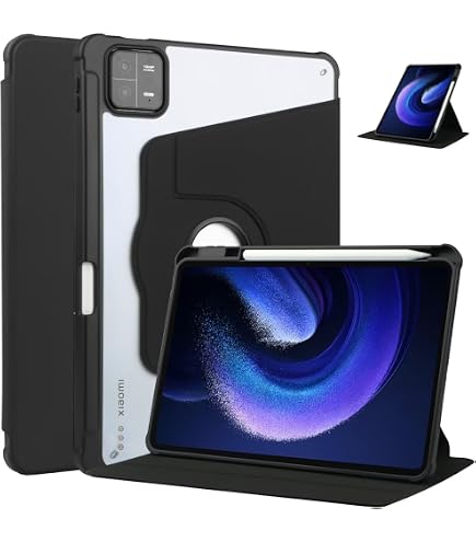 Amazon.co.jp: Xiaomi Pad 6S Pro 12.4 ケース クリア 透明 スタンド