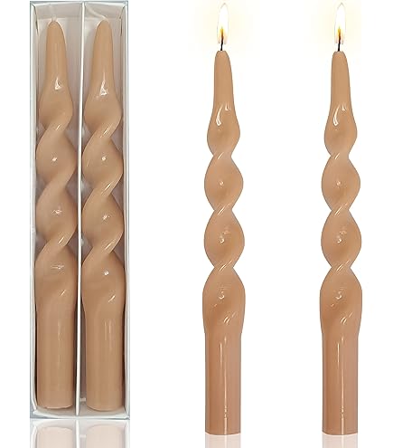 Amazon.co.jp: 12インチスパイラルキャンドル 金(シュリンク