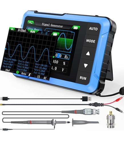 Amazon | Kuman 高精度 信号発生器 デジタル DDS信号発生器 周波数計